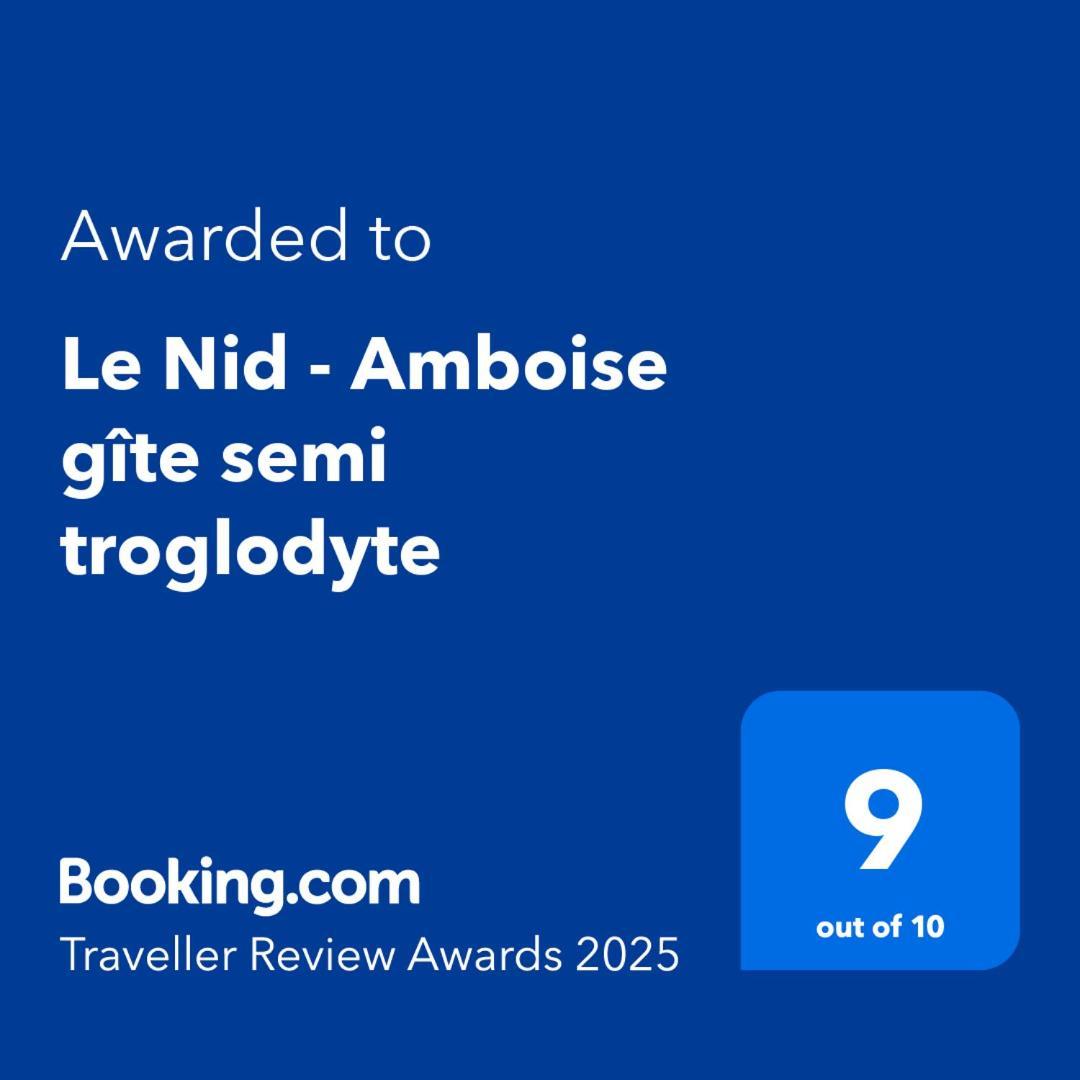 Le Nid - Amboise Gite Semi Troglodyte Exterior photo